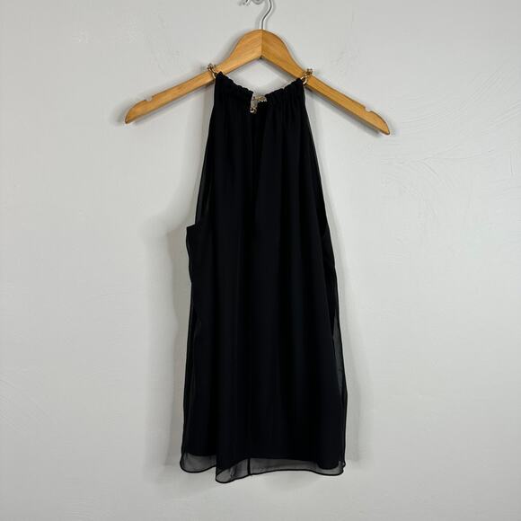 Diane Von Furstenberg Black Aubrey Two Halter - Picture 6 of 11